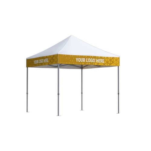 Namiot reklamowy 3x3 Octa Pro z nadrukiem na falbanach
