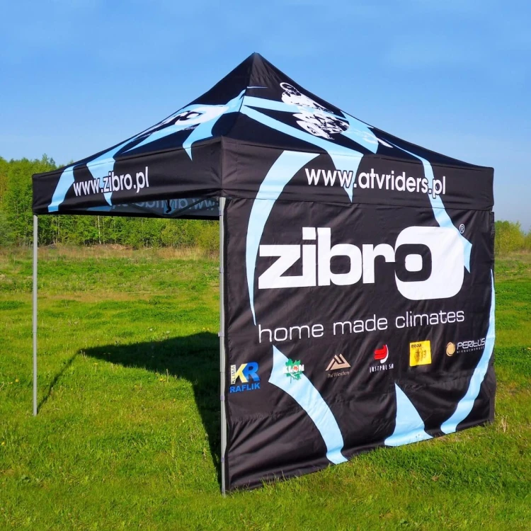 Namiot reklamowy 3x3 z nadrukiem Zibro