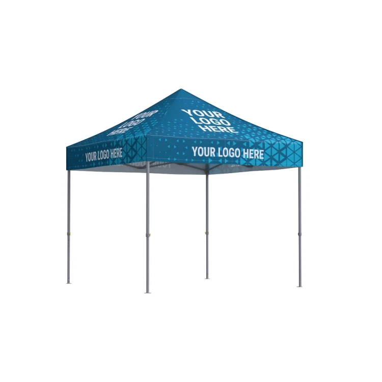 Namiot ekspresowy reklamowy 3x3 Octa Optima II z nadrukiem na całym dachu