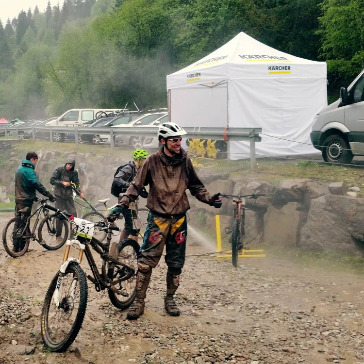 Namiot ekspresowy 3x3 z nadrukiem Kärcher