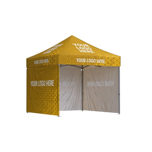 Namiot ekspresowy reklamowy 3x3 Octa Pro, 3 ściany z nadrukiem
