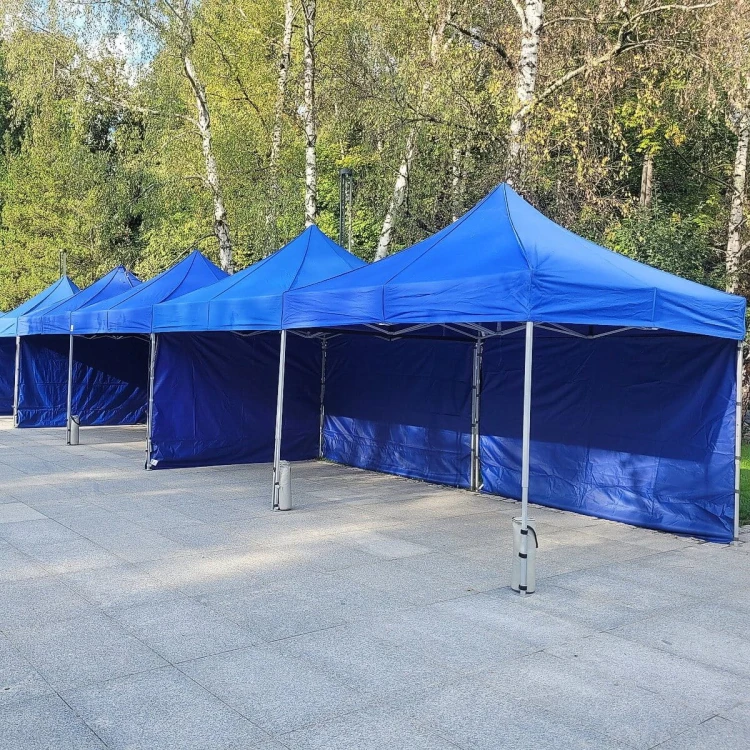 Namioty ekspresowe 3x3 niebieskie
