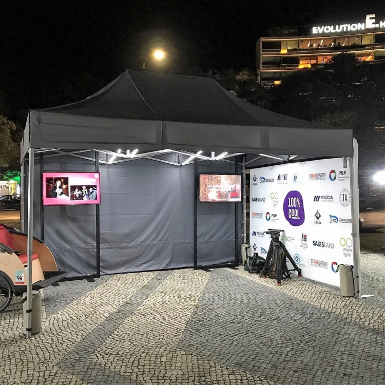 Namiot ekspresowy 3x4,5 Octa Pro LED