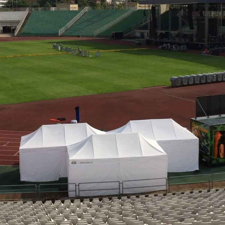 Namioty reklamowe 3x6 z nadrukiem na falbanach