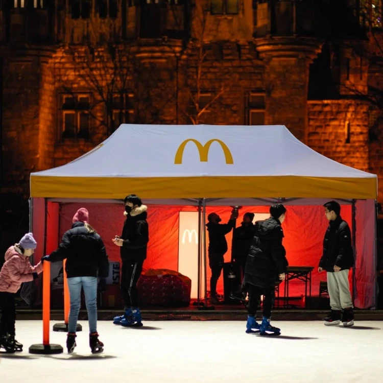 Namiot reklamowy 3x6 z nadrukiem sublimacyjnym M