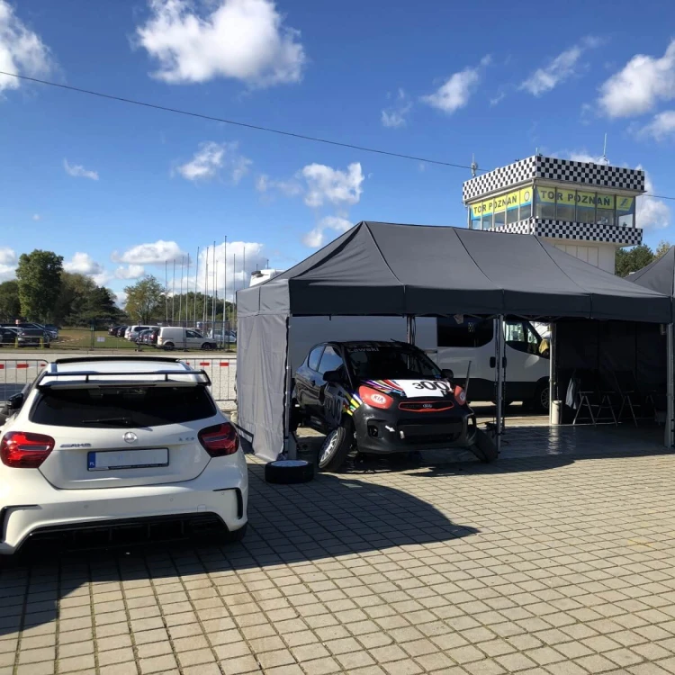 Namiot ekspresowy 3x6 grafitowy