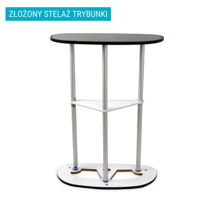 Stelaż trybunki tekstylnej zaokrąglonej