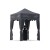 Grafitowy namiot pogrzebowy 2x2 nad urnę