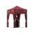 Bordowy namiot pogrzebowy 2x2 nad urnę