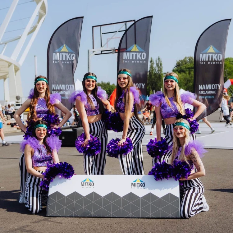 Banda reklamowa 150 cm z dowolnym nadrukiem