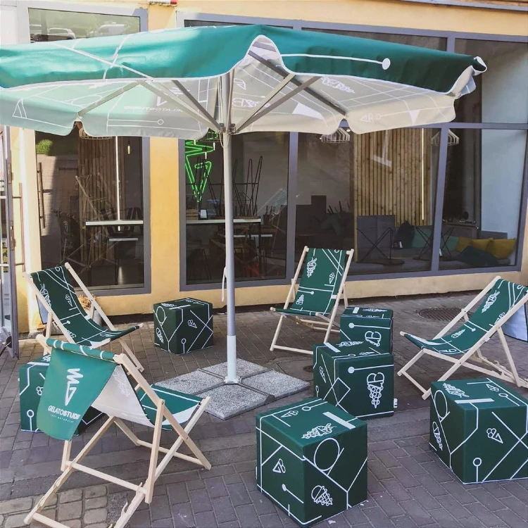 Parasol reklamowy fi 3,5 m Palermo