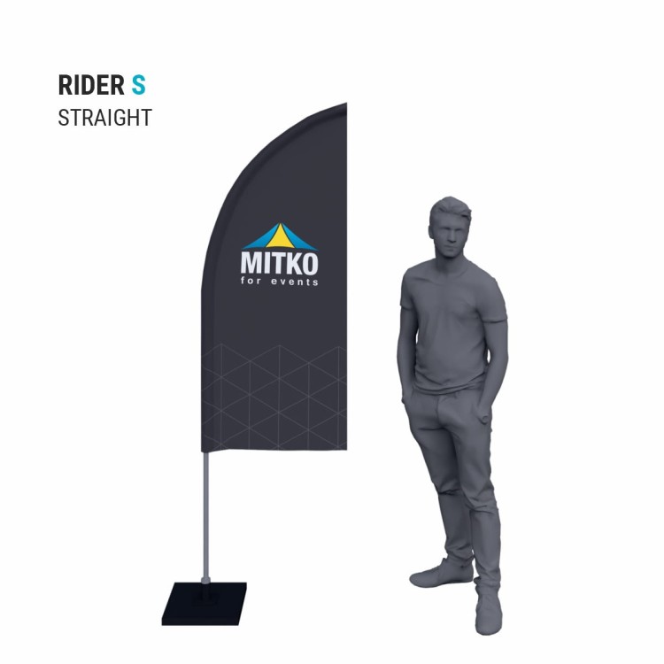 Flaga reklamowa Rider S Straight