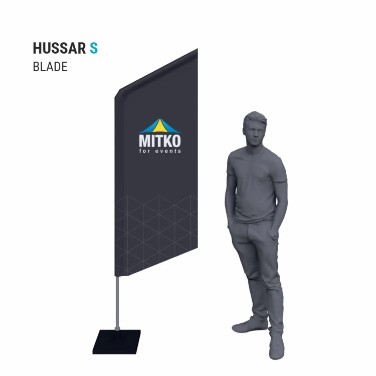 Flaga reklamowa Hussa S Blade