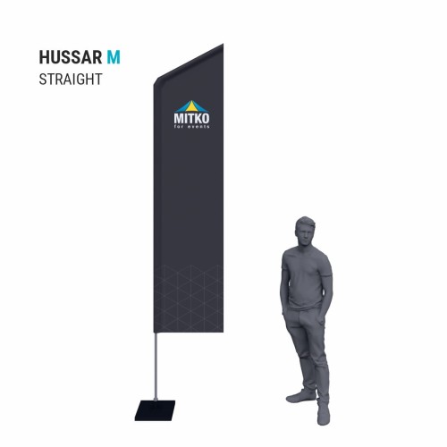 Flaga reklamowa Hussar M Straight