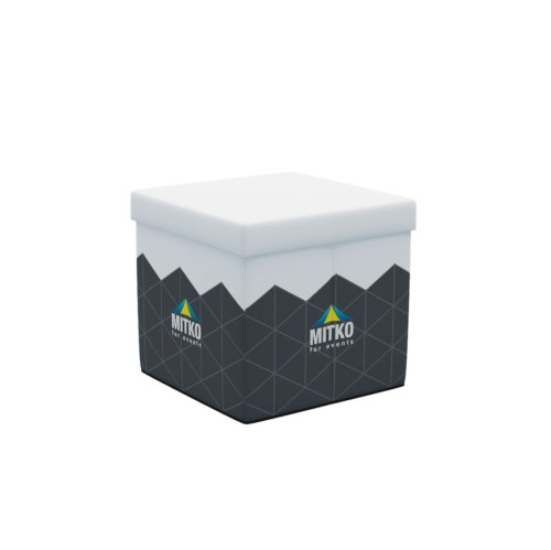 Składana kostka reklamowa Origami 40 cm z dowolnym nadrukiem