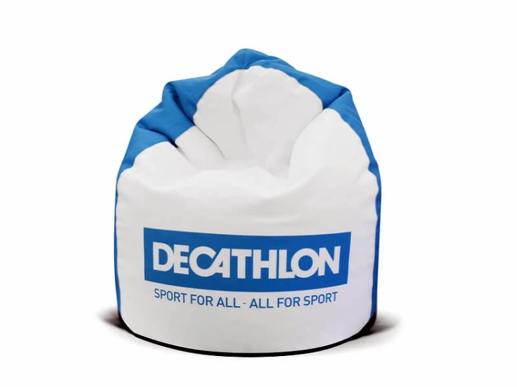Pufa reklamowa Decathlon