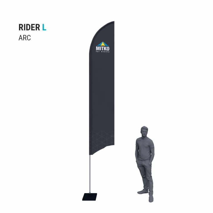 Flaga reklamowa Rider L Arc