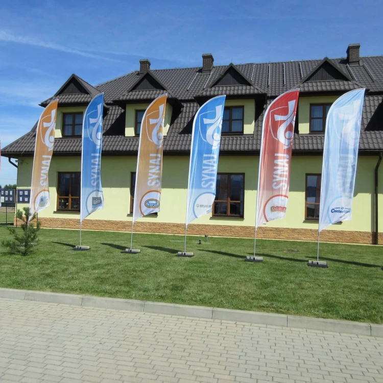 Flagi reklamowe Rider L Arc z nadrukiem Synaj