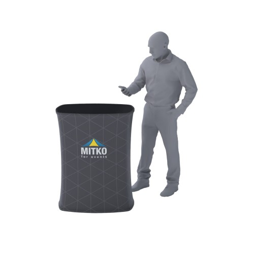 Trybunka tekstylna prostokątna