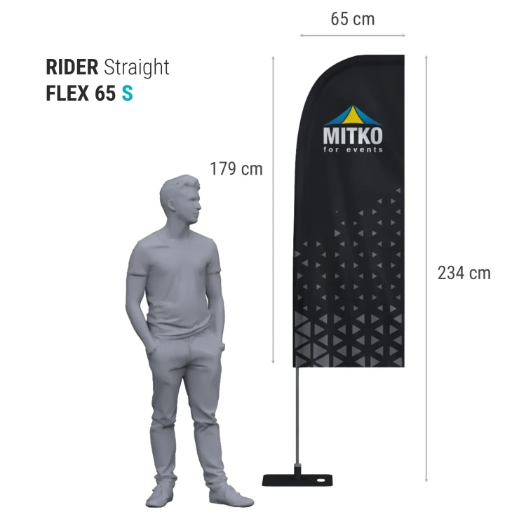 Rider Straight  FLEX  65 S wymiary