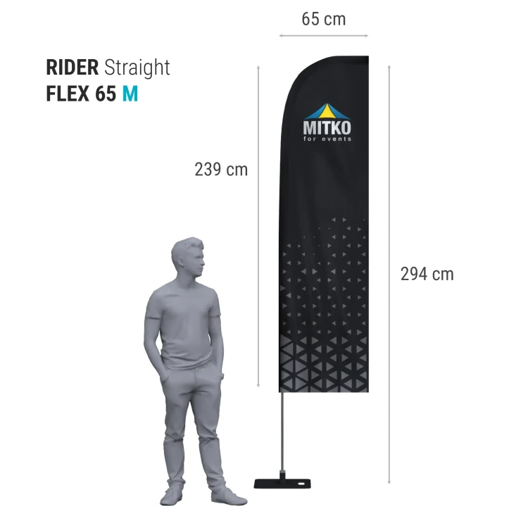 Rider Straight  FLEX  65 M wymiary