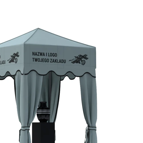 Poszycie namiotu pogrzebowego 1,5x1,5m - gray