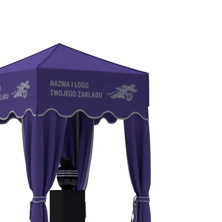 Poszycie namiotu pogrzebowego 1,5x1,5m - violet