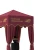 Poszycie namiotu pogrzebowego 1,5x1,5m - dark red