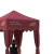 Poszycie namiotu pogrzebowego 2x2 -dark red