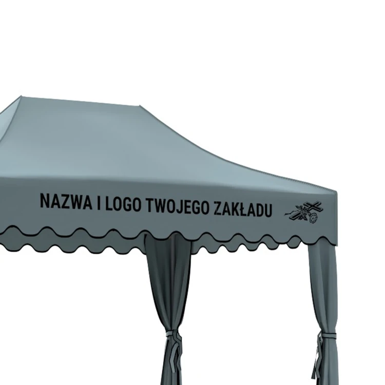 poszycie namiotu pogrzebowego 3x4,5-gray