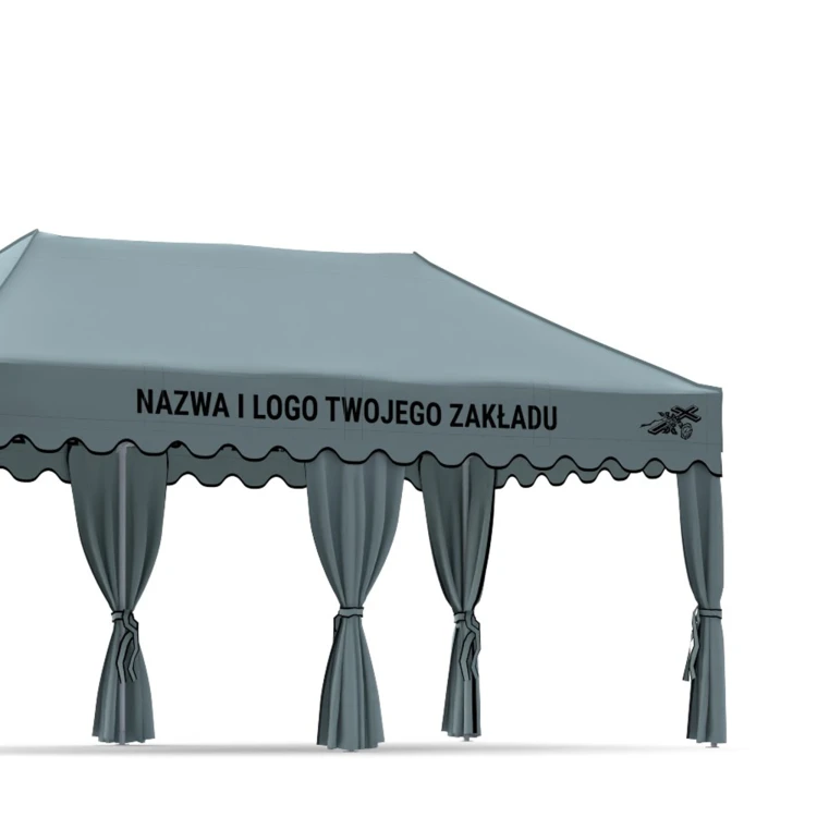 poszycie do namiotu pogrzebowego 3x6 -gray