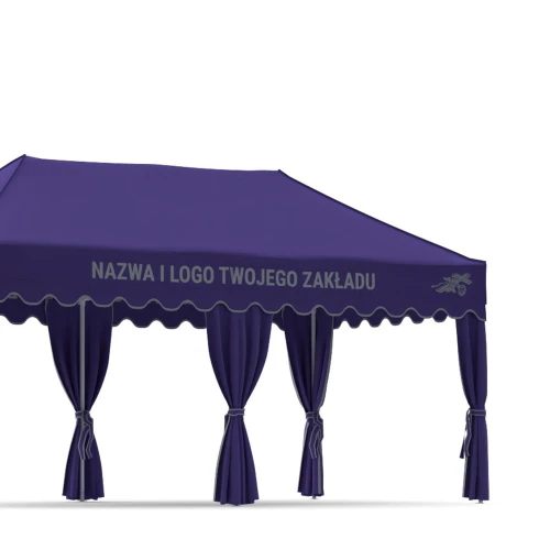 poszycie do namiotu pogrzebowego 3x6 -violet