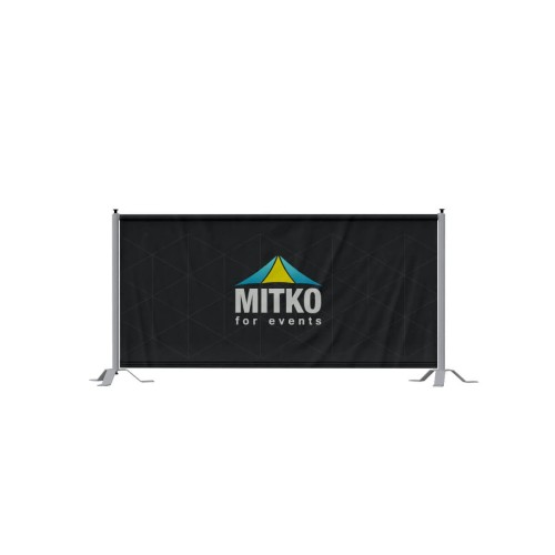 Płotek reklamowy PVC – baza