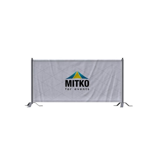 Płotek reklamowy poliester - baza