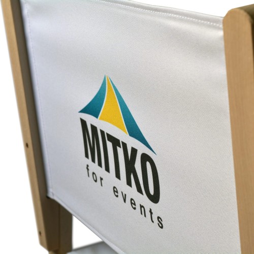 Krzesło reżyserskie BOSS z nadrukiem dwustronnym