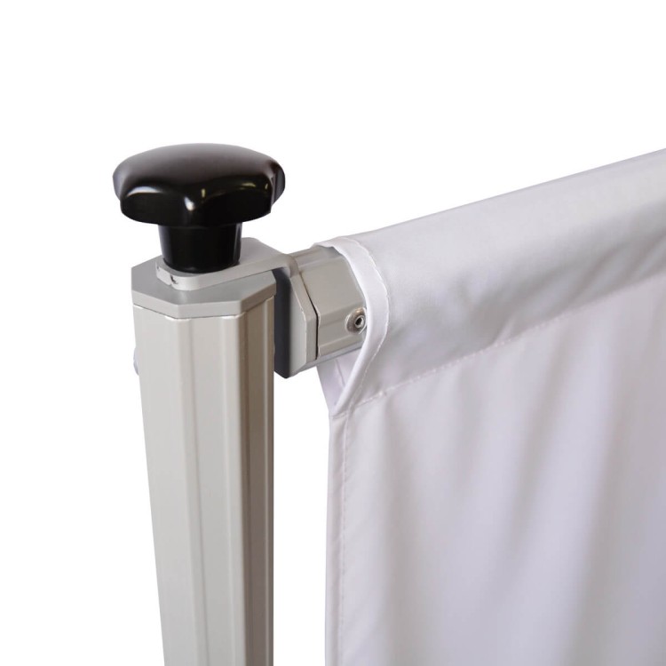 Poprzeczka płotka reklamowego z nakrętką