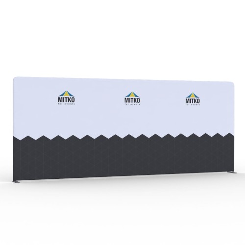 Ścianka reklamowa prosta - Wall Straight 6000 z nadrukiem