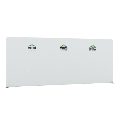 Ścianka reklamowa prosta - Wall Straight 6000 z nadrukiem