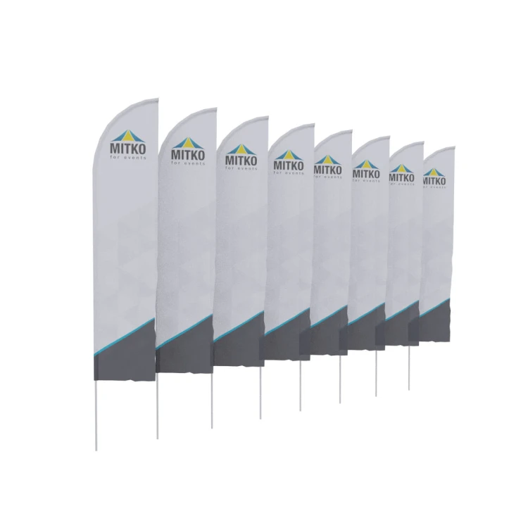 Zestaw 8 flag Rider L