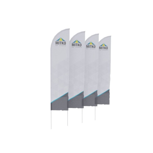 Zestaw 4 flag Rider L