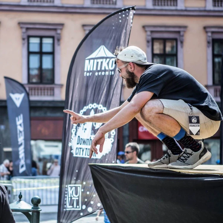 Flaga reklamowa Rider M Blade