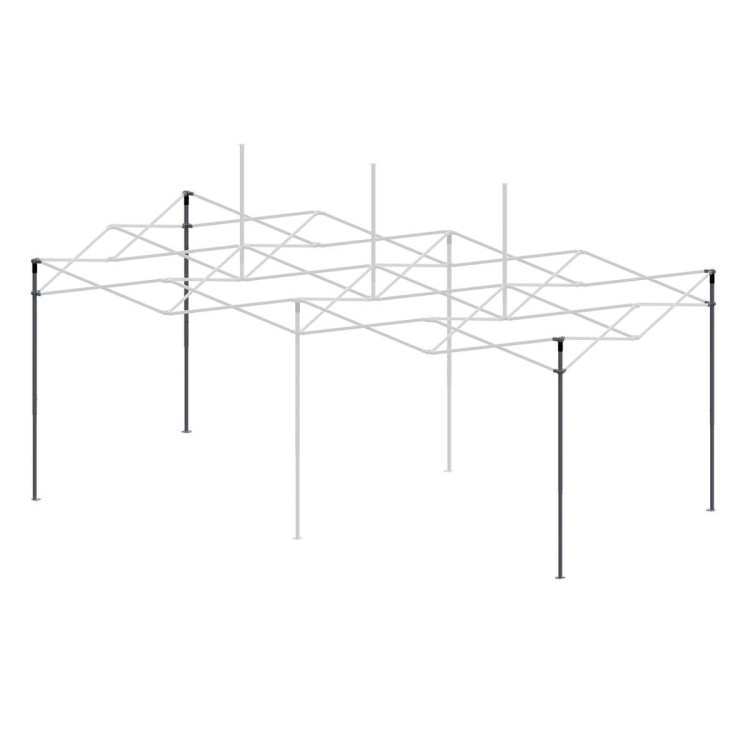 Konstrukcja 3 x 6 m - Nogi narożne