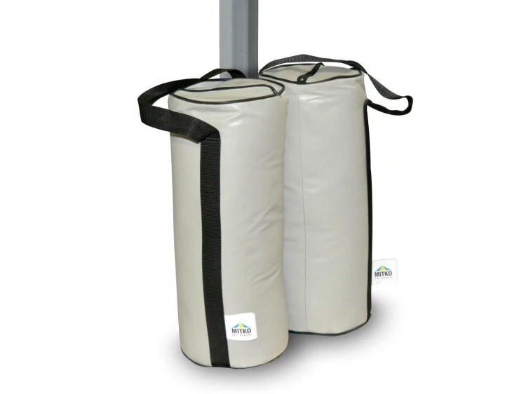 2 obciążniki piaskowe