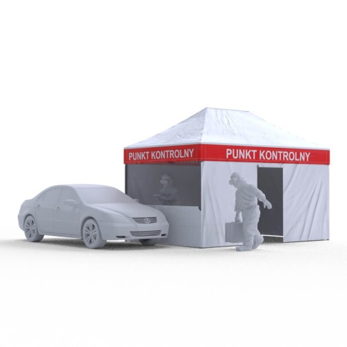 Namiot ekspresowy medyczny 3 x 4,5 m