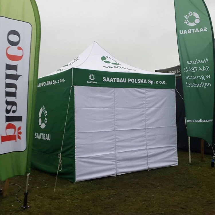 Namiot reklamowy 3x3 m Saatbau