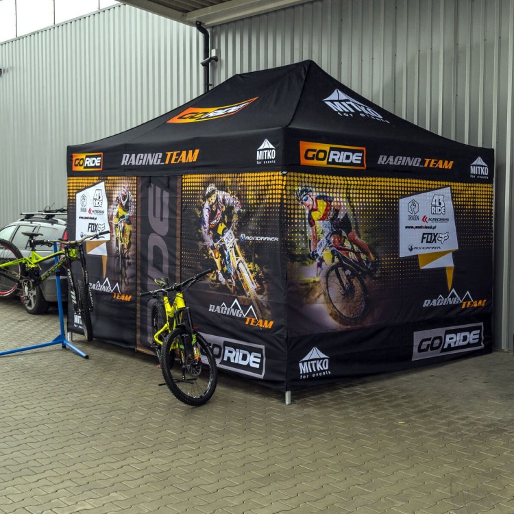 Namiot reklamowy 3x4,5 Racing Team