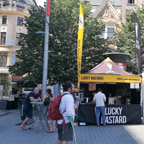 Namiot reklamowy 3x3 m Lucky Bastard