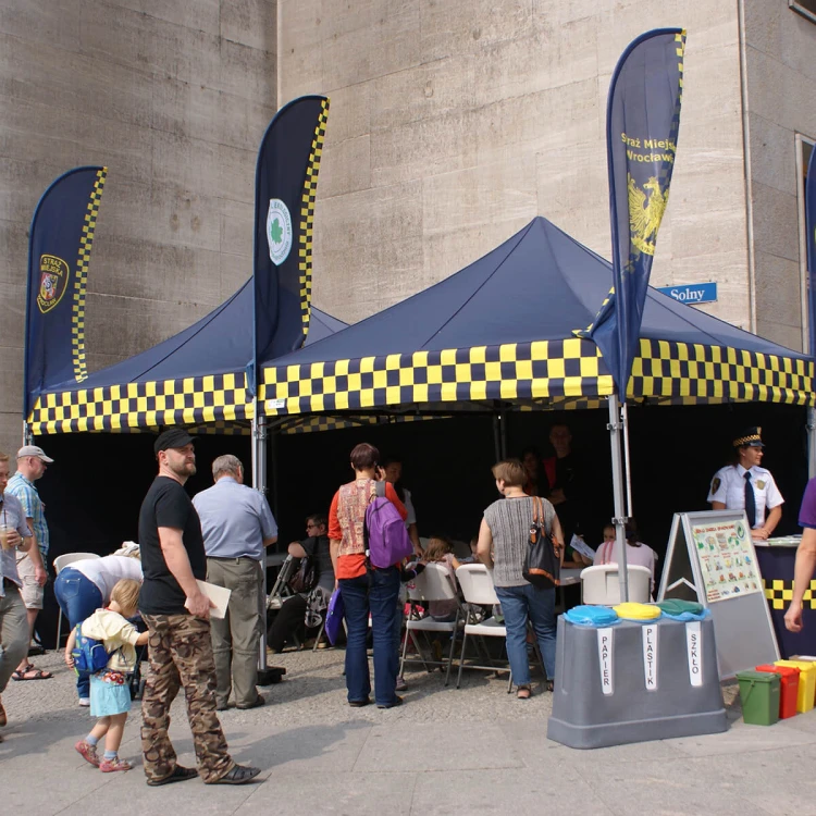 Namiot ekspresowy 3x3 Straż Miejska