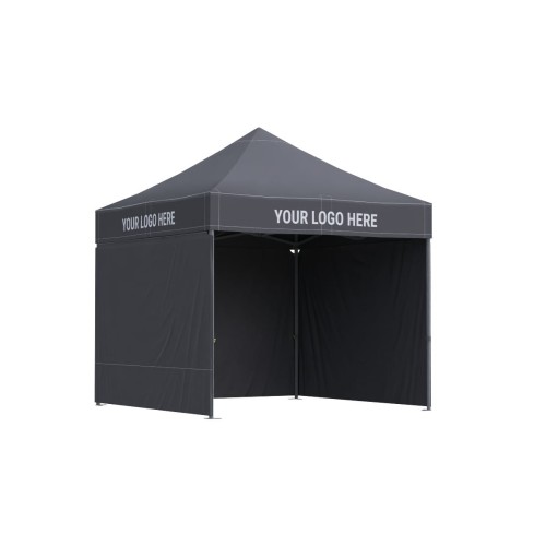 Namiot ekspresowy 3x3 dla służb mundurowych + 3 ściany drak gray