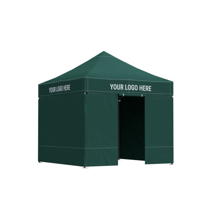 Namiot ekspresowy 3x3 dla służb mundurowych, Dark green
